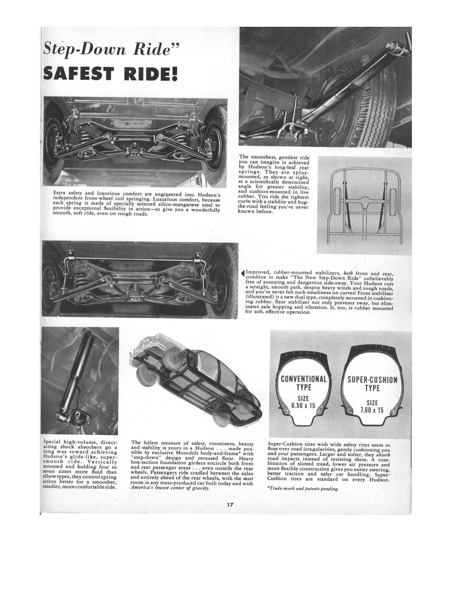 1950 Hudson Sales Booklet Page 3
